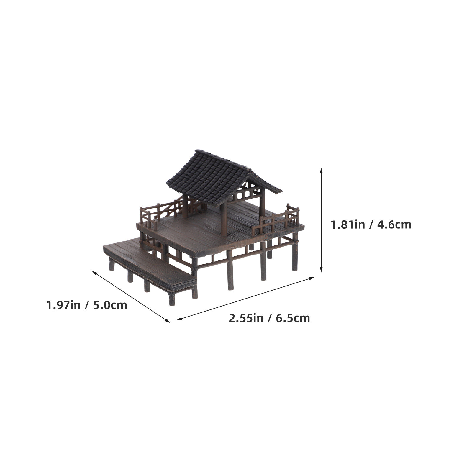 Pavilhão Miniatura Intrincadam - Bonsai Garden Shop avaliação e preço