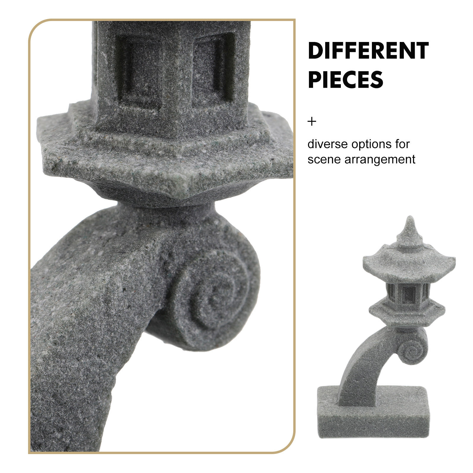 Conjunto de 6 Peças de Escultu - Bonsai Zen Garden Set avaliação e preço