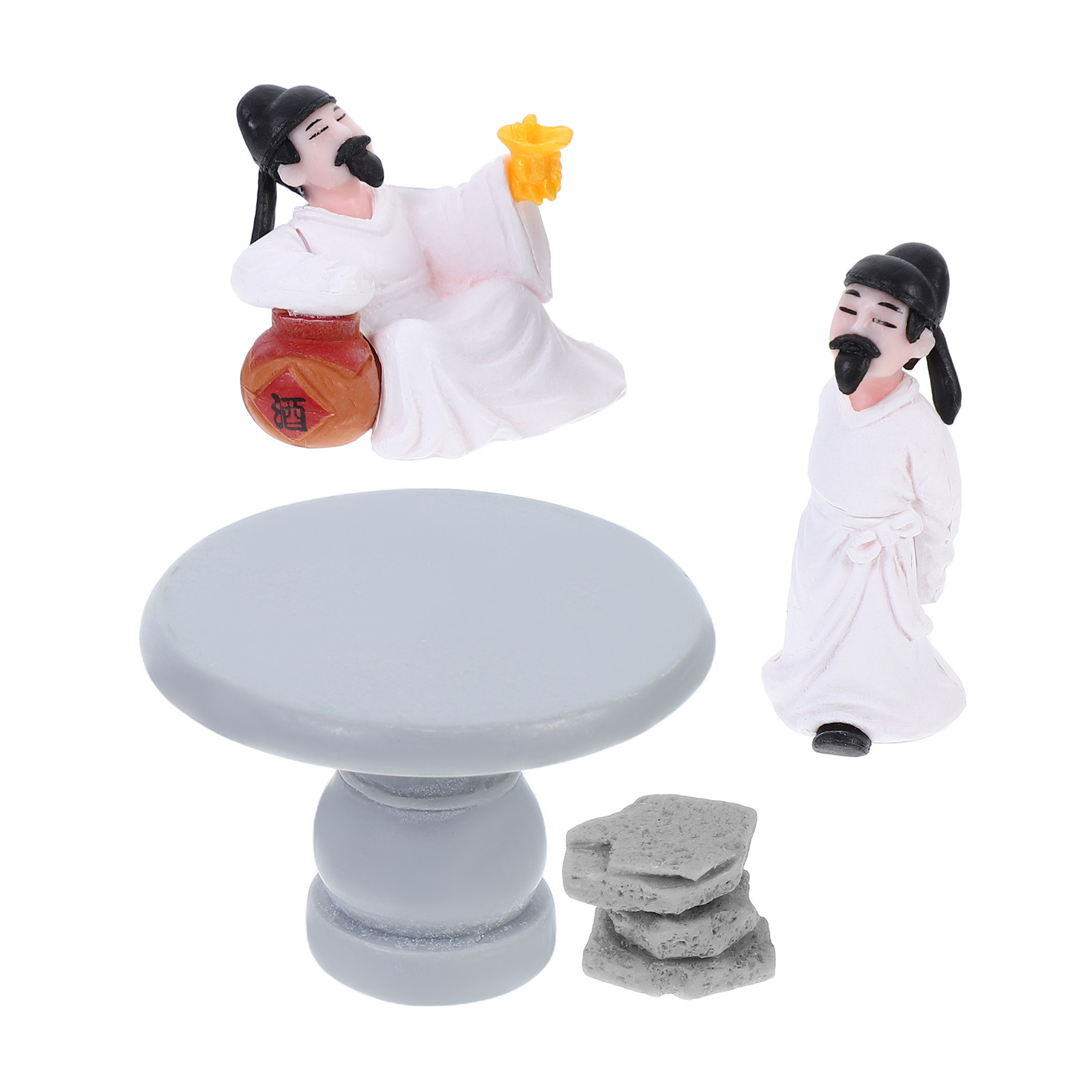 Conjunto de 4 Peças de Mesa e  - Bonsai Zen Garden Set avaliação e preço