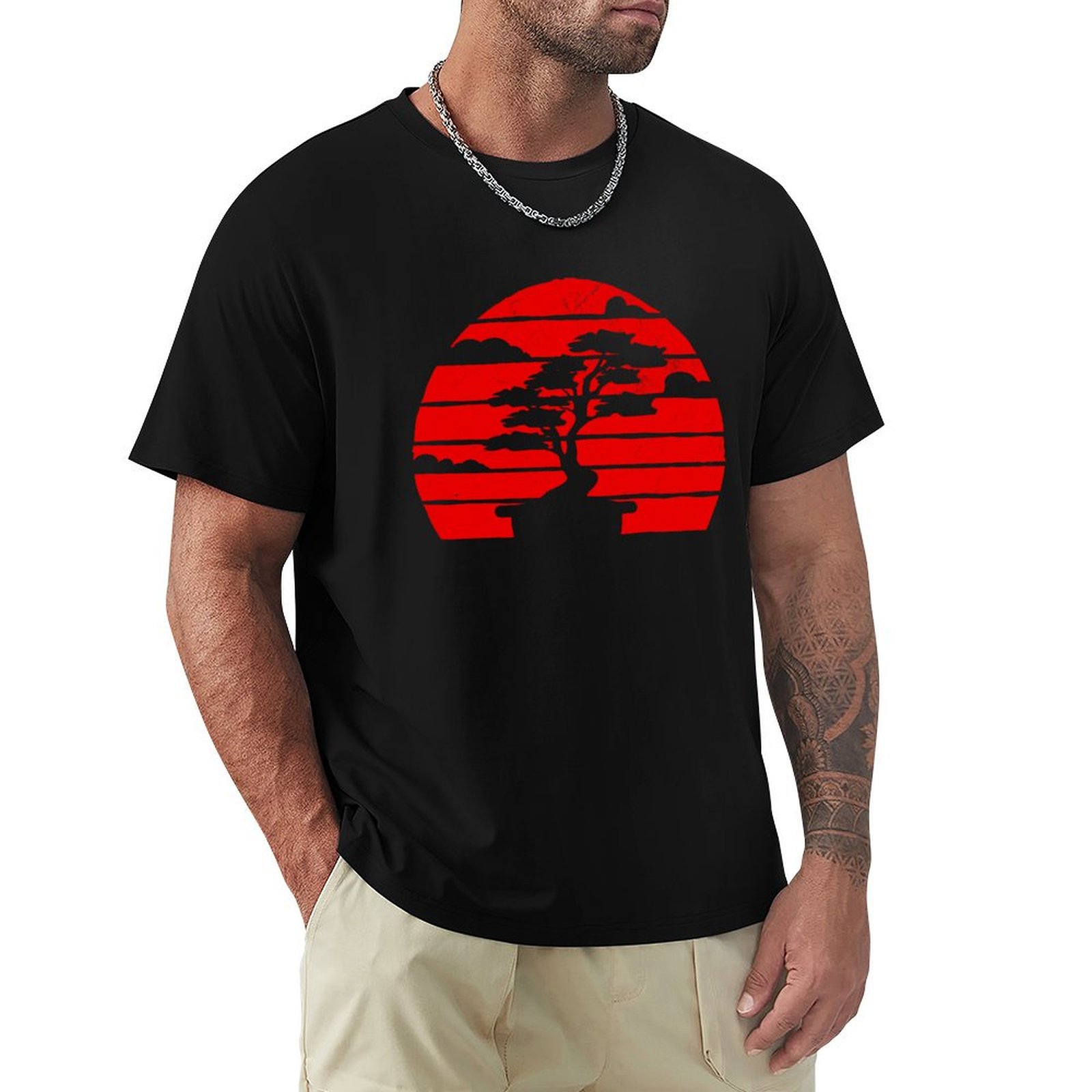 Camiseta leve para esportes ao - Bonsai Tree Garden Japan avaliação e preço