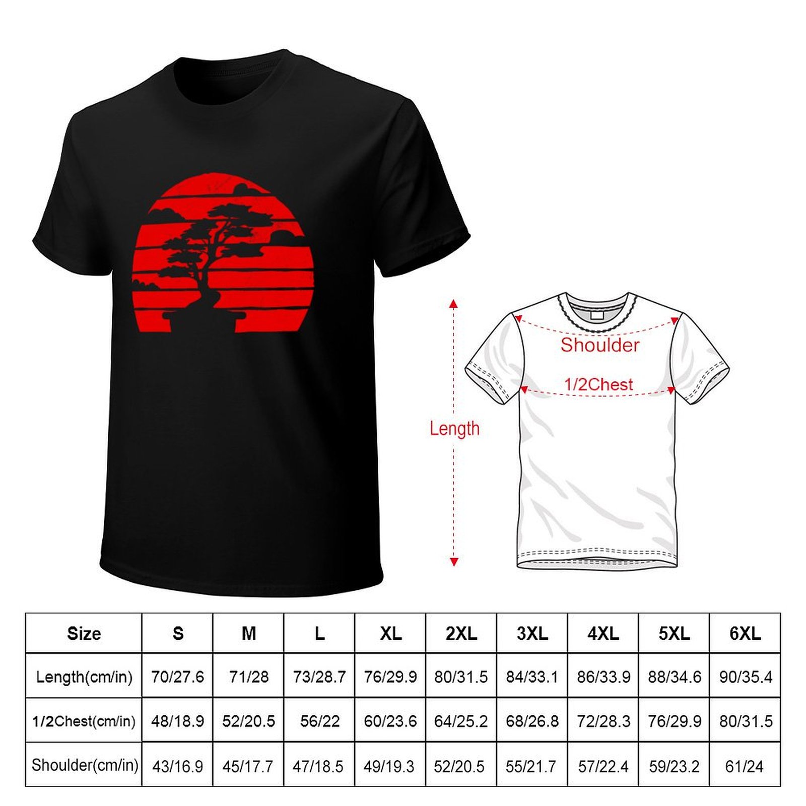 Camiseta leve para esportes ao - Bonsai Tree Garden Japan avaliação e preço