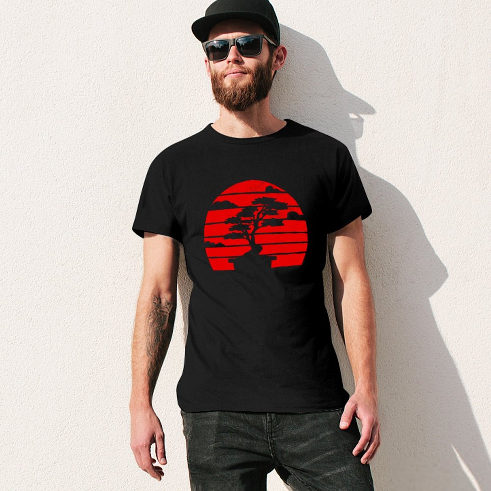 Camiseta leve para esportes ao - Bonsai Tree Garden Japan avaliação e preço
