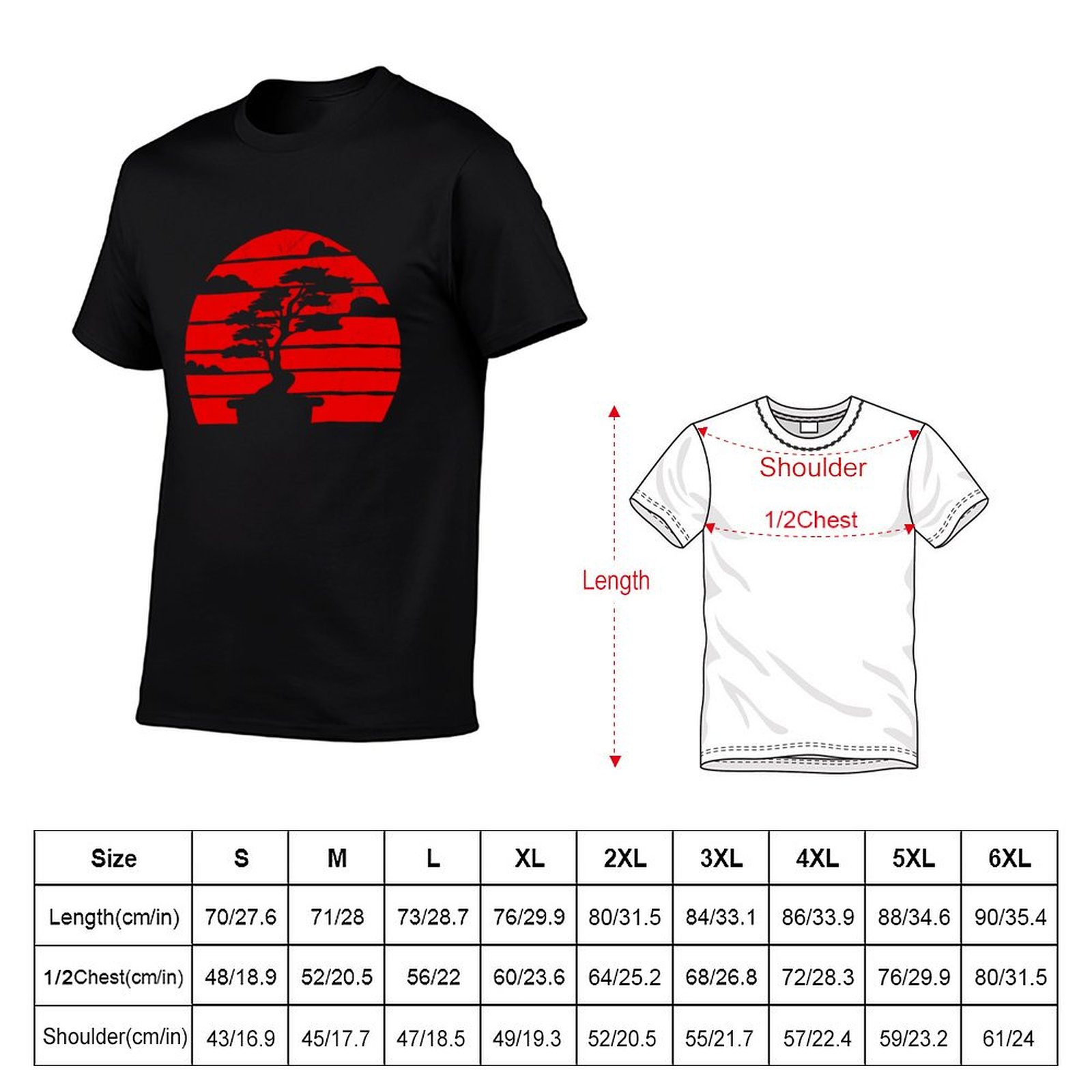 Camiseta com estampa de árvore - Bonsai Tree Garden Japan avaliação e preço
